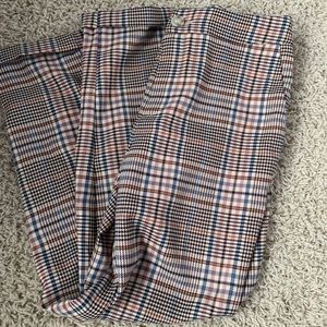 Anthropologie plaid pants